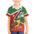 Personalized Suriname Family Matching Puletasi and Hawaiian Shirt Gerechtigheid Vroomheid Vertrouwen - Wonder Print Shop