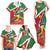 Personalized Suriname Family Matching Tank Maxi Dress and Hawaiian Shirt Gerechtigheid Vroomheid Vertrouwen - Wonder Print Shop