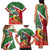 Personalized Suriname Family Matching Tank Maxi Dress and Hawaiian Shirt Gerechtigheid Vroomheid Vertrouwen - Wonder Print Shop