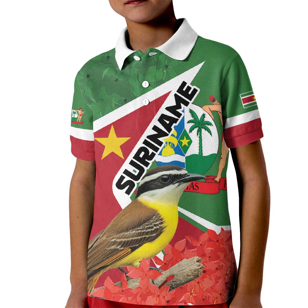 Personalized Suriname Kid Polo Shirt Gerechtigheid Vroomheid Vertrouwen - Wonder Print Shop