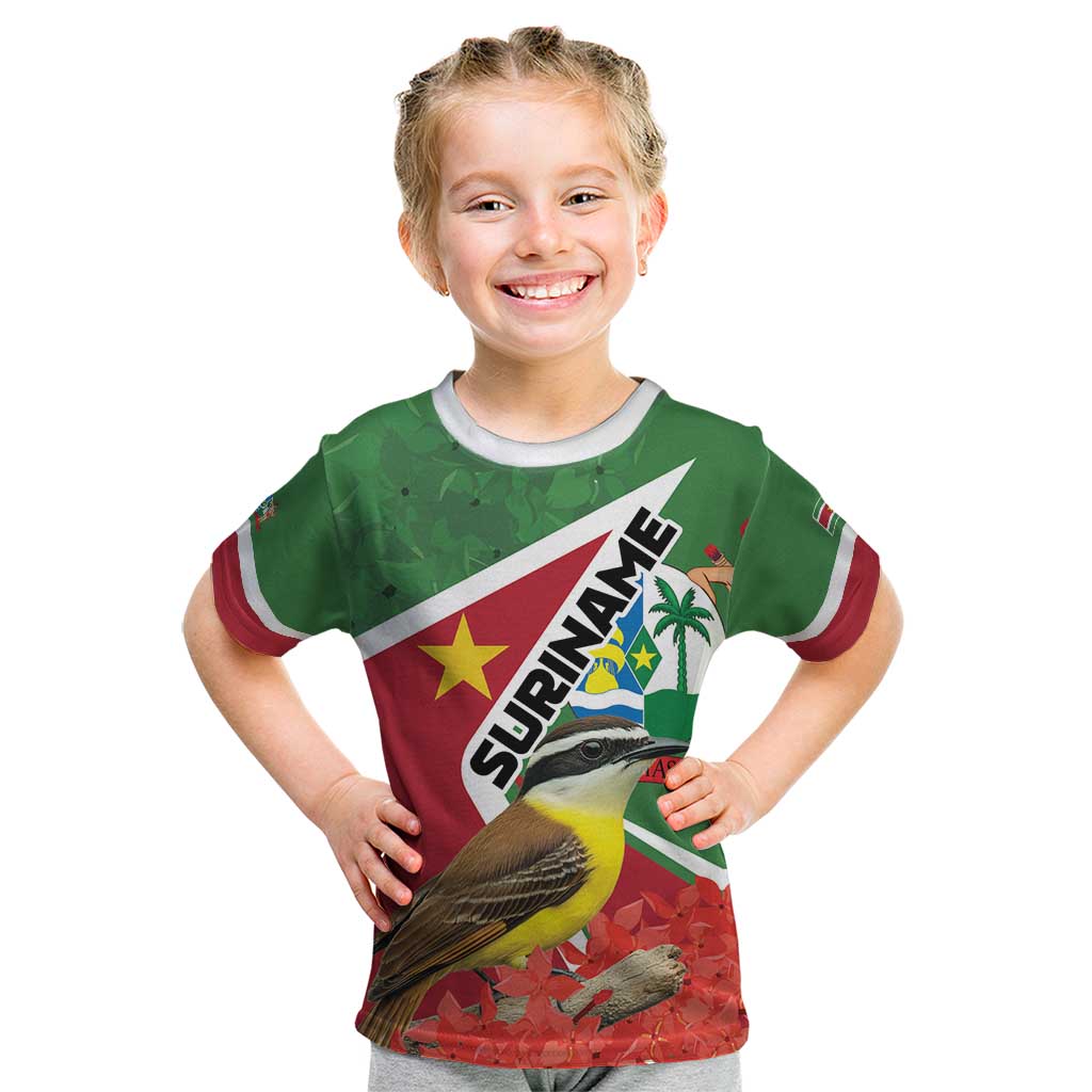 Personalized Suriname Kid T Shirt Gerechtigheid Vroomheid Vertrouwen - Wonder Print Shop