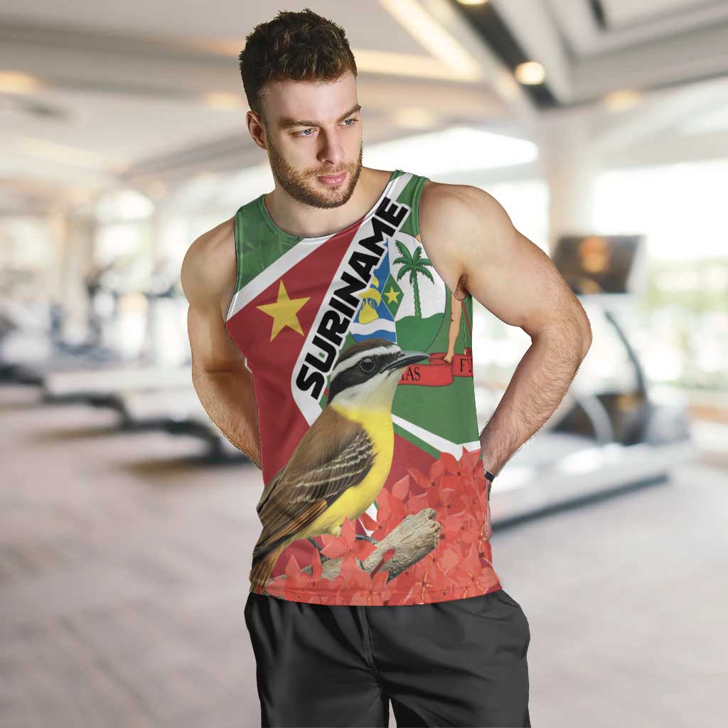 Personalized Suriname Men Tank Top Gerechtigheid Vroomheid Vertrouwen - Wonder Print Shop