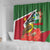 Suriname Shower Curtain Gerechtigheid Vroomheid Vertrouwen