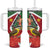 Personalized Suriname Tumbler With Handle Gerechtigheid Vroomheid Vertrouwen - Wonder Print Shop