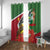 Suriname Window Curtain Gerechtigheid Vroomheid Vertrouwen - Wonder Print Shop