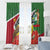 Suriname Window Curtain Gerechtigheid Vroomheid Vertrouwen - Wonder Print Shop