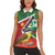 Personalized Suriname Women Sleeveless Polo Shirt Gerechtigheid Vroomheid Vertrouwen - Wonder Print Shop