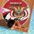 Republic of Yemen Beach Blanket Yamaniyyatu Coat of Arms - Wonder Print Shop