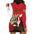 Personalized Republic of Yemen Hoodie Dress Yamaniyyatu Coat of Arms