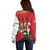 Personalized Republic of Yemen Off Shoulder Sweater Yamaniyyatu Coat of Arms - Wonder Print Shop