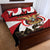 Republic of Yemen Quilt Bed Set Yamaniyyatu Coat of Arms - Wonder Print Shop