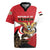 Personalized Republic of Yemen Rugby Jersey Yamaniyyatu Coat of Arms - Wonder Print Shop