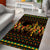 Kwanzaa Festival Area Rug Kinara Candles African Pattern - Wonder Print Shop