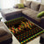 Kwanzaa Festival Area Rug Kinara Candles African Pattern - Wonder Print Shop