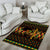 Kwanzaa Festival Area Rug Kinara Candles African Pattern - Wonder Print Shop