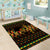 Kwanzaa Festival Area Rug Kinara Candles African Pattern - Wonder Print Shop