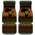 Kwanzaa Festival Car Mats Kinara Candles African Pattern - Wonder Print Shop