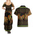 Kwanzaa Festival Couples Matching Summer Maxi Dress and Hawaiian Shirt Kinara Candles African Pattern - Wonder Print Shop