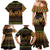 Kwanzaa Festival Family Matching Mermaid Dress and Hawaiian Shirt Kinara Candles African Pattern - Wonder Print Shop