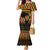 Kwanzaa Festival Family Matching Mermaid Dress and Hawaiian Shirt Kinara Candles African Pattern - Wonder Print Shop