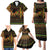 Kwanzaa Festival Family Matching Puletasi Dress and Hawaiian Shirt Kinara Candles African Pattern - Wonder Print Shop