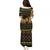 Kwanzaa Festival Family Matching Puletasi Dress and Hawaiian Shirt Kinara Candles African Pattern - Wonder Print Shop