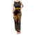 Kwanzaa Festival Family Matching Tank Maxi Dress and Hawaiian Shirt Kinara Candles African Pattern - Wonder Print Shop