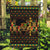 Kwanzaa Festival Garden Flag Kinara Candles African Pattern - Wonder Print Shop