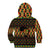 Kwanzaa Festival Kid Hoodie Kinara Candles African Pattern - Wonder Print Shop