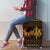 Kwanzaa Festival Luggage Cover Kinara Candles African Pattern - Wonder Print Shop