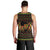 Kwanzaa Festival Men Tank Top Kinara Candles African Pattern - Wonder Print Shop