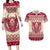 Austria Christmas Couples Matching Long Sleeve Bodycon Dress and Hawaiian Shirt Krampus Xmas Pattern - Wonder Print Shop