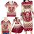 Austria Christmas Family Matching Long Sleeve Bodycon Dress and Hawaiian Shirt Krampus Xmas Pattern - Wonder Print Shop