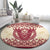 austria-christmas-round-carpet-krampus-xmas-pattern