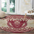 austria-christmas-round-carpet-krampus-xmas-pattern