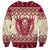 Austria Christmas Sweatshirt Krampus Xmas Pattern - Wonder Print Shop