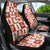 Ireland Christmas Car Seat Cover Irish Celtic Xmas Patchwork Style - Wonder Print Shop