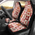 Ireland Christmas Car Seat Cover Irish Celtic Xmas Patchwork Style - Wonder Print Shop