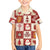 Ireland Christmas Kid Hawaiian Shirt Irish Celtic Xmas Patchwork Style - Wonder Print Shop