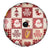 Ireland Christmas Spare Tire Cover Irish Celtic Xmas Patchwork Style - Wonder Print Shop