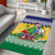 Saint Vincent and the Grenadines Christmas Area Rug Santa Vincent Parrot - Wonder Print Shop