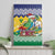 Saint Vincent and the Grenadines Christmas Canvas Wall Art Santa Vincent Parrot - Wonder Print Shop