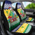 Saint Vincent and the Grenadines Christmas Car Seat Cover Santa Vincent Parrot - Wonder Print Shop