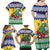 Personalized Saint Vincent and the Grenadines Christmas Family Matching Off Shoulder Maxi Dress and Hawaiian Shirt Santa Vincent Parrot - Wonder Print Shop