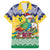 Personalized Saint Vincent and the Grenadines Christmas Family Matching Puletasi and Hawaiian Shirt Santa Vincent Parrot - Wonder Print Shop