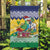 Saint Vincent and the Grenadines Christmas Garden Flag Santa Vincent Parrot - Wonder Print Shop