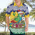 Personalized Saint Vincent and the Grenadines Christmas Hawaiian Shirt Santa Vincent Parrot - Wonder Print Shop