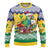 Saint Vincent and the Grenadines Christmas Ugly Christmas Sweater Santa Vincent Parrot - Wonder Print Shop