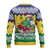 Saint Vincent and the Grenadines Christmas Ugly Christmas Sweater Santa Vincent Parrot - Wonder Print Shop