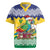 Personalized Saint Vincent and the Grenadines Christmas Rugby Jersey Santa Vincent Parrot - Wonder Print Shop